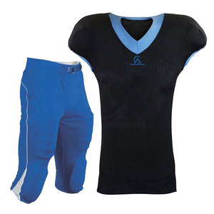 Conjunto de Uniforme de Fútbol Americano con Material de Poliéster Suave y Elástico Diseñado para Entrenamientos de Equipo, Partidos y Deportes Escolares - Product Image 2