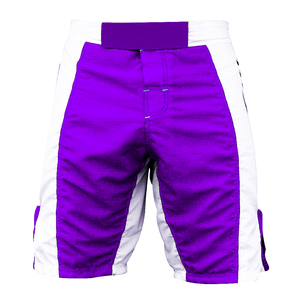 Pantalones Cortos de Entrenamiento de MMA y Karate con Bloques de Color - Transpirables, de Secado Rápido, Duraderos, Ligeros, de Poliéster/Algodón, Unisex para Adultos - Product Image 2