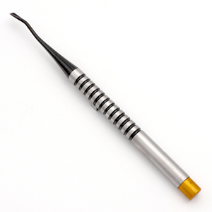 Proximator Large Mesial 4mm, instrument d'extraction dentaire à extrémité unique, en acier inoxydable chirurgical, pour ligament parodontal, ligne noire - Product Image 1
