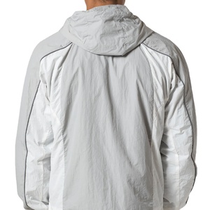 Ensemble de survêtement décontracté d'hiver imperméable et léger de haute qualité, veste et pantalon coupe-vent personnalisés, logo OEM 2026 - Product Image 2