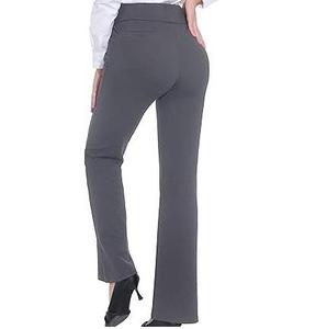 Nouveau pantalon large tendance pour femme, taille haute, respirant, pour le travail, OEM ODM - Product Image 6