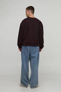 Sweat-shirt personnalisé pour homme avec impression sérigraphique, manches longues, streetwear, vêtements décontractés OEM, design personnalisé, vêtements haut de gamme - Product Image 5