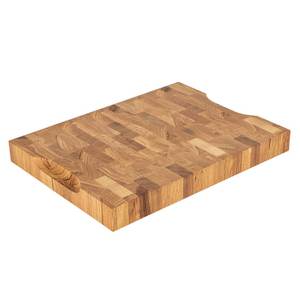Planche à découper en bois massif faite à la main pour la cuisine |   Planche à découper en bois naturel pour viande, légumes, pain, fromage et autres aliments - Product Image 2