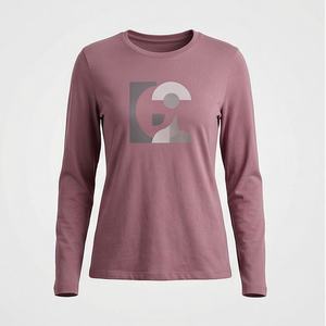 T-shirts brodés pour femmes, couleur personnalisée, qualité supérieure, broderie personnalisée, parfaits pour la mode décontractée et les vêtements professionnels. - Product Image 1