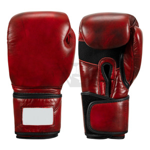 ถุงมือชกมวยหนังแท้สำหรับฝึกซ้อมแบบ Pro Style Heavy Bag เหมาะสำหรับการฝึกซ้อมต่อสู้ คิกบ็อกซิ่ง มวยไทย MMA สำหรับทุกเพศ - Product Image 5
