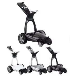 Just arrive New Foldable Steel Platform Golf Trolley Three/<b>Wheel</b> Silver Ready to <b>Ship</b> OEM Support for Tools - Product Image 4