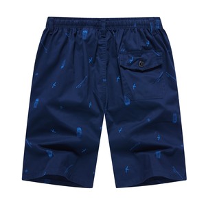 Pantalones Cortos Bermuda para Hombre, de Poliéster/Algodón, Corte Holgado, Secado Rápido, Antiarrugas, Unisex, Ropa Casual de Calle, Transpirable - Product Image 2