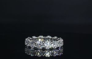 Sophisticated round diamond eternity style <b>ring</b> <b>crafted</b> for weddings anniversaries and elevated everyday elegance - Product Image 2