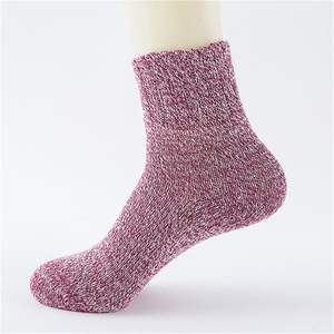 Calcetines Deportivos Casuales de Lana para Invierno, Antibacterianos, Transpirables y Ecológicos, con Logotipo en el Puño, para Hombre - Product Image 2