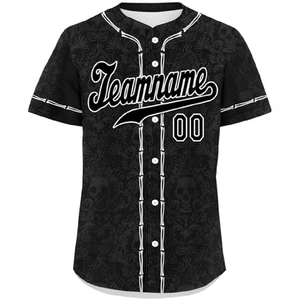 Maillot de baseball professionnel sublimé avec tissu à séchage rapide pour les sports et les séances d'entraînement - Product Image 2