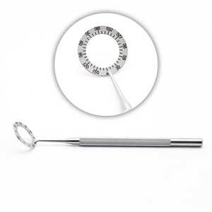 Medidor de Grado Oftálmico Mendez, Marcador Tórico Manual de Acero Inoxidable, Instrumento de Cirugía Ocular, Herramienta de Microcirugía de Precisión - Product Image 1