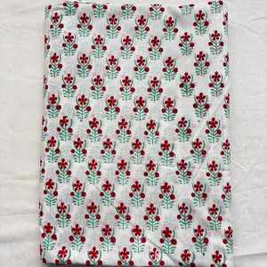 Wholesale Indian Handmade Cotton <b>Fabric</b> Jaipur Sanganeri Hand Block Printed <b>Fabric</b> Raw Material Dress Making Material <b>Fabric</b> - Product Image 3