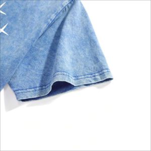 T-shirt surdimensionné en coton 100% délavé à l'acide pour hommes, impression DTG, logo vintage, streetwear, tee-shirt graphique, fabricant sur mesure, vente en gros. - Product Image 5