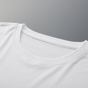 Men's T Shirts 100% Cotton Casual Crew Neck Short Sleeve Basic Heavyweight Soft <b>Plain</b> Tees Classic Fit <b>Tshirts</b> - Product Image 3