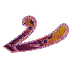 Écusson brodé 3D coloré écologique, thermocollant ou à coudre, pour vêtements, chapeaux, sacs, vestes – Vente en gros - Product Image 5