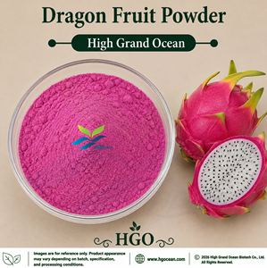 โรงงาน HGO จัดจำหน่ายผงผลไม้สดแท้ 100% ชนิดมังกร (เกรดอาหาร) ผงผลไม้แบบพ่นแห้งหรือแบบฟรีซดราย - Product Image 1