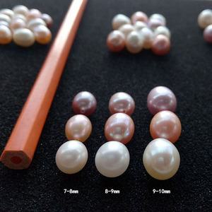 Auténticas Perlas de Agua Dulce Sueltas, Perlas de Arroz Ovaladas Aptas para Manualidades, para Colgantes y Pendientes - Product Image 4