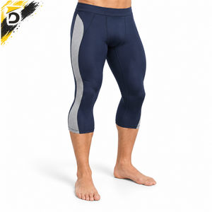 Legging Capri pour homme, doté d'un tissu doux et performant, d'un ajustement flexible et d'un soutien confortable pour l'entraînement, le fitness et l'usage quotidien. - Product Image 5