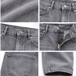 Denim Acid Wash Jeans Mens Baggy Fit Oversized Loose Streetwear Vintage Style Casual Wear Trendy Clothing Apparel - Product Image 3