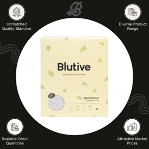 Litière pour chat 100% naturelle à base de bentonite Blutive, agglomérante, de qualité supérieure, absorption optimale et longue durée, parfumée à la senteur de Marseille, 6L - Product Image 3