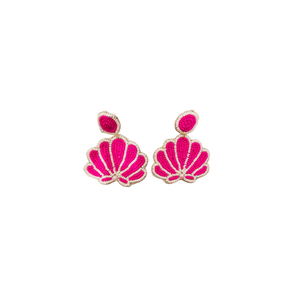 Boucles d'oreilles perlées inspirées de la crème glacée, thème plage été, boucles d'oreilles perlées haut de gamme, boucles d'oreilles perlées d'été, boucles d'oreilles style vacances - Product Image 4