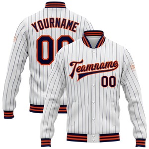 Chaqueta Varsity Antibacteriana Personalizada con Nombre y Número, Servicio OEM, Exterior de Lana/Viscosa, Bordado - Product Image 2