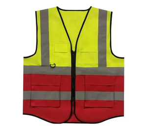 Chaleco de Seguridad Reflectante Impermeable ANSI Clase 2 con Bolsillos para Trabajadores de la Construcción, Ropa Transpirable, Venta Caliente de Fábrica - Product Image 4