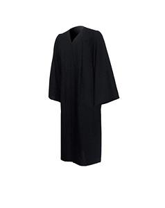 Robe de graduation mate personnalisée, unisexe, pour lycée, baccalauréat, chorale, 100% polyester toile, Orha International, pour adultes, église - Product Image 5