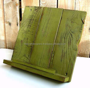 Support de livre de cuisine en bois pour usage quotidien, conçu pour les tâches culinaires régulières, offrant un soutien stable et une durabilité longue durée - Product Image 5