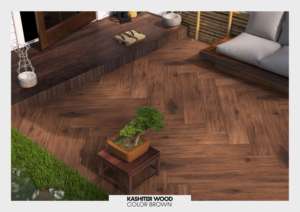 Baldosa de porcelana de 200x1200 mm con textura mate y diseño lineal para lograr una elegancia lineal y un suelo cerámico estable. - Product Image 5