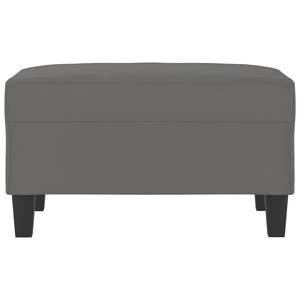 Tabourets et poufs gris foncé en tissu microfibre 27.6 "x 21.7" x 16.1" - Product Image 3