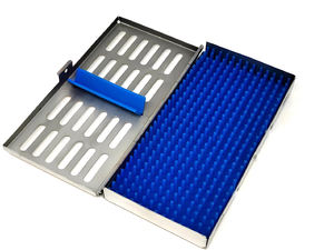 Boîte de rangement pour instruments de stérilisation en acier inoxydable de qualité supérieure, autoclavable, pour chirurgie, dentisterie, médecine, avec marquage CE ISO, étui organisateur - Product Image 5