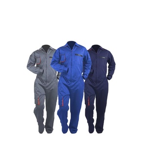 Ropa de Seguridad de Alta Visibilidad Azul Personalizada al por Mayor, Overol Reflectante para Trabajadores, Ropa de Trabajo Ignífuga - Product Image 3