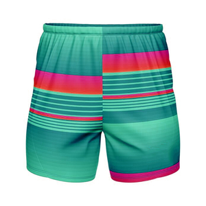 Shorts de rugby unisexe basiques en polyester respirant, vierges, personnalisables par sublimation, pour la vente en gros, prix usine - Product Image 4