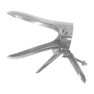 เครื่องมือตรวจภายในช่องคลอดแบบแมนนวลคุณภาพสูง ผลิตจากสแตนเลสอย่างดี มีจำหน่ายแล้ว วัสดุที่ดีที่สุดคือสแตนเลส - Product Image 3