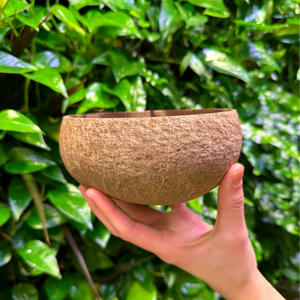 ชามเปลือกมะพร้าวธรรมชาติที่ยั่งยืนเป็นมิตรกับสิ่งแวดล้อม ใช้งานได้หลากหลายสำหรับสมูทตี้ อาซาอิ สลัด ของว่าง กระถางต้นไม้ กล่องจัดระเบียบ ขายส่ง - Product Image 1