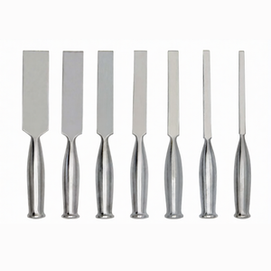 Juego de cinceles ortopédicos Smith Peterson de 8 pulgadas con hojas de acero de 0.64 pulgadas y tubo de succión de Blush Surgical - Product Image 3