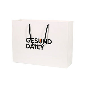 Custom Branded Eco-Friendly Reusable Kraft Paper <b>Bags</b> with Logo Printed Shopping and <b>Gift</b> <b>Bags</b> for Retail and Promotions - Product Image 1