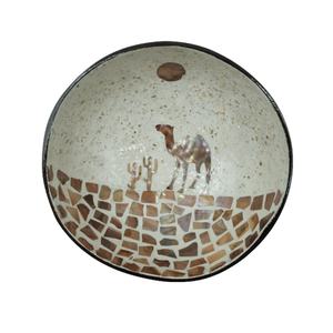 Tazón de concha y coco de alta calidad, diferentes patrones para decoración, hecho en Vietnam - Product Image 6