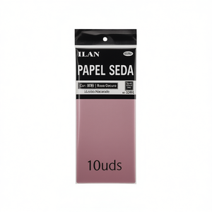 Carta Velina Rosa Scuro 50x66 Cm Perlata per Imballaggio - Product Image 1