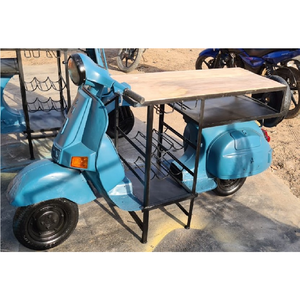 Reproduction Scooter <b>Bar</b> Counter Vintage Old Scooter Wood <b>Bar</b> <b>Table</b> Bulk Wholesale Export Quality Manufacturer Supplier - Product Image 5