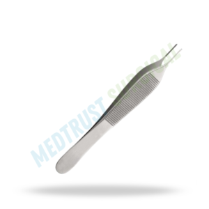 Adson Dressing Forcep Delicate Serrated Standard Size Surgical Dressing Tweezer For Fine Tissue Handling Use - Product Image 3