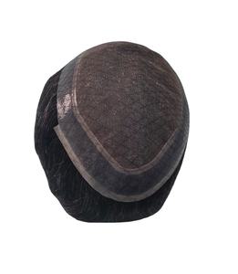 Prothèse capillaire pour homme en cheveux humains Remy, modèle australien, avec système de prothèse capillaire - Product Image 3