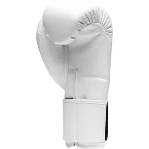 ถุงมือชกมวย Fly Boxing ป้องกันมือ ทนทาน ตะเข็บเย็บแน่น น้ำหนักเบา ระบายอากาศได้ดี ปรับแต่งได้ สีขาว รุ่น CP-BG-210 - Product Image 4