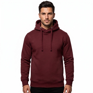 Sudadera con Capucha Oversize de Lujo en Color Liso para Invierno, Personalizable, Ecológica, de Felpa Pesada de 340 Gramos, 100% Algodón - Proveedor Destacado - Product Image 2