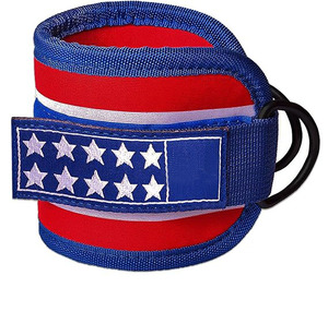 Accessoire de gym réglable pour machine à câble à une seule jamelle, avec attache de cheville, pour des exercices de fitness ciblés du bas du corps - Product Image 1