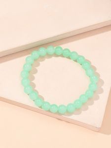 Stylish <b>Boho</b> Resin <b>Bracelet</b> Elastic Handmade Jewelry Accessories for Women and Teen Girls - Product Image 2