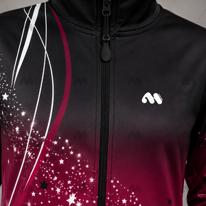 Women's Long Sleeve Sports Jacket <b>Winter</b> Fleece Yoga Jacket Full Zip Long-sleeved Warm Stand-up Collar <b>Tight</b> Sports Running Top - Product Image 6