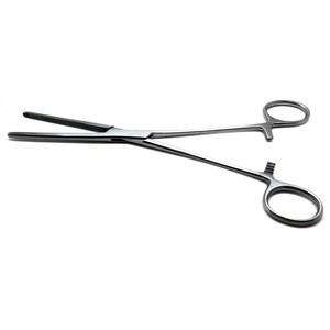 คีมจับ Rochester Straight Forceps ขนาด 8 นิ้ว สำหรับสัตวแพทย์ ทำจากเหล็กกล้าไร้สนิม ใช้ในงานผ่าตัด ได้รับการรับรองมาตรฐาน CE คุณภาพสูง ระดับ Class I  แบบใช้มือบีบห้ามเลือด - Product Image 3
