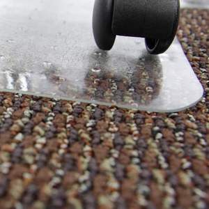 Tapis de protection pour chaise de bureau 36'' x 48'' avec rebord pour usage professionnel - Product Image 3